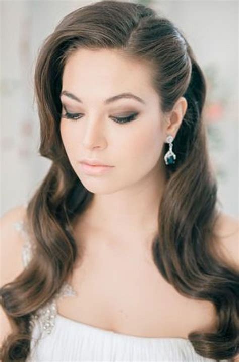 When choosing your hairstyle, you should definitely consider your hair type and wedding dress selection. 30 Wedding Hairstyles for Long Hair - Easyday