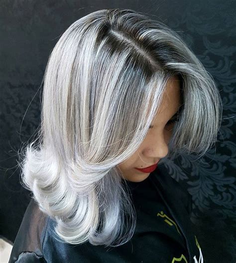 List Of Frosting For Gray Hair Ideas Careness