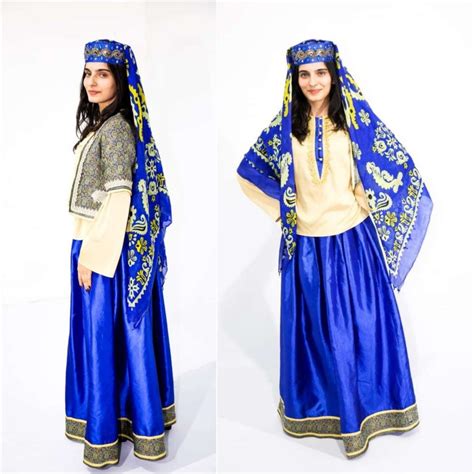 azerbaijani traditional dress of sheki region in 2023 traditional dresses national clothes