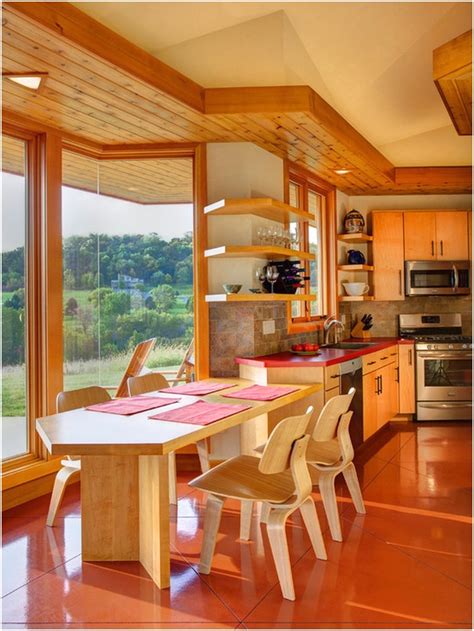 desain ruang makan  dapur minimalis sederhana jadi satu dekor rumah