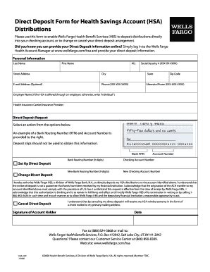 For businesses that will be taking out a first draw ppp loan, they. Wells Fargo Direct Deposit Form - Fill Online, Printable, Fillable, Blank | pdfFiller