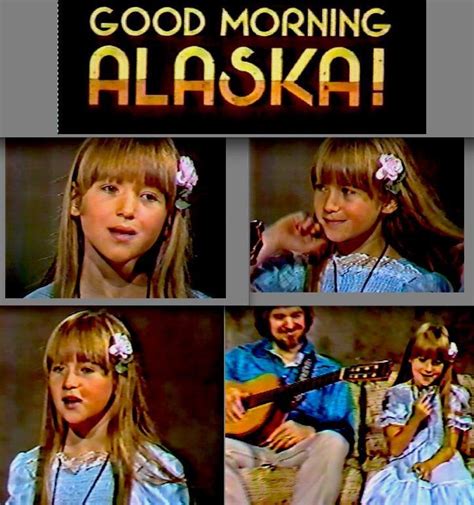 Jewel And Her Father Atz On The Set Of Good Morning Alaska On August