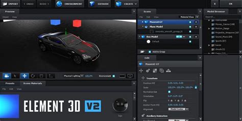 first look of element 3d v2 new features and upgrades