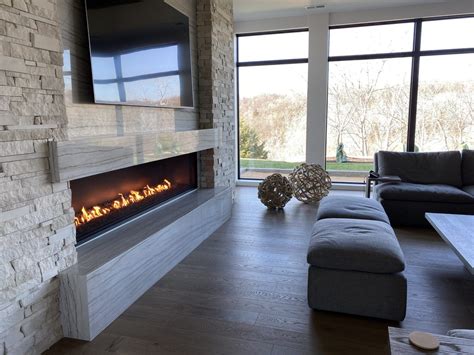 Luxury Custom Linear Fireplaces Acucraft Fireplaces Linear Fireplace Fireplace Design