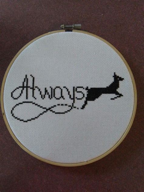 We did not find results for: Harry Potter - Always cross stitch. Idea from etsy ...