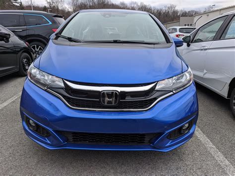 I couldn't find blue, but found some blue carbon fiber decal inserts on ebay to stick around my front and rear emblems. New 2020 Honda Fit EX in Aegean Blue Metallic | Greensburg ...