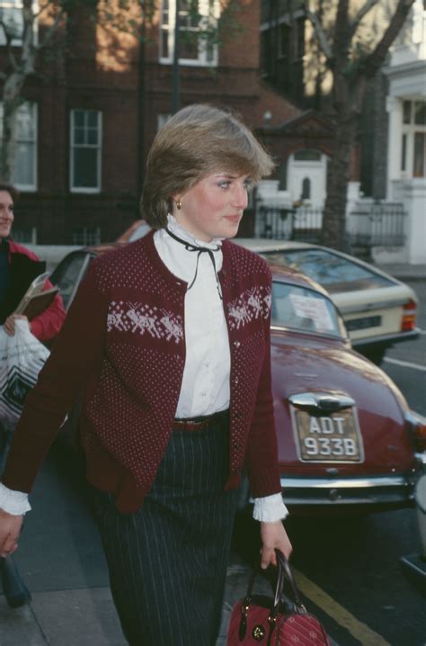 An Ode To Princess Dianas Campy Sweaters And Cardigans Vogue