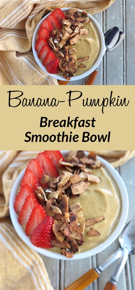 This epic list of aip breakfast recipes will keep you full and happy in the morning. Banana-Pumpkin Breakfast Smoothie Bowl  Paleo - AIP  | A ...