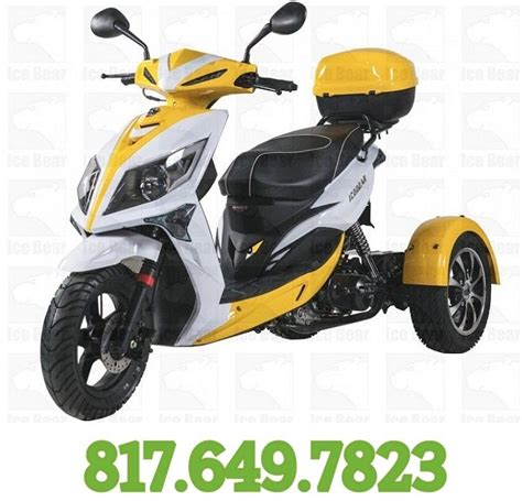 Ice Bear Mojo Magic Pst50 1 50cc Scooter Automatic Electric And