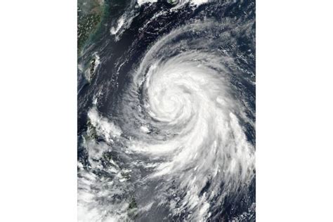 Typhoon Megi 20w In The Western Pacific