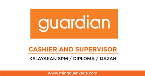 Sei proprietario di questo stand? Guardian Health And Beauty Sdn Bhd - Cashier & Supervisor