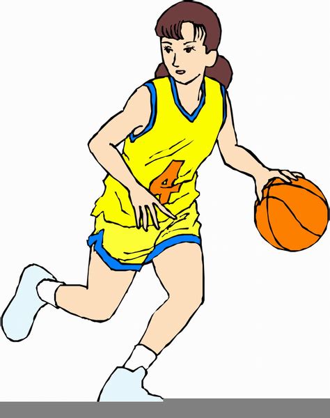 Free Animated Girls Basketball Clipart Free Images At