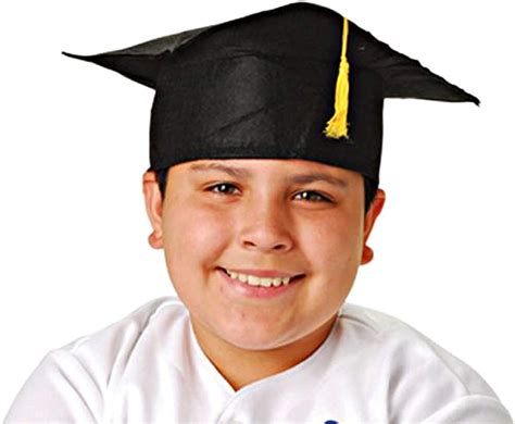 Artcreativity Black Graduation Caps For Kids Pack Of 12 Child Size G