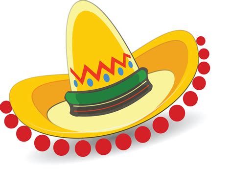 Free Clipart Of A Mexican Sombrero