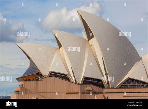 A Detail Of The Interlocking Roof Or Shells Of Sydney Opera House