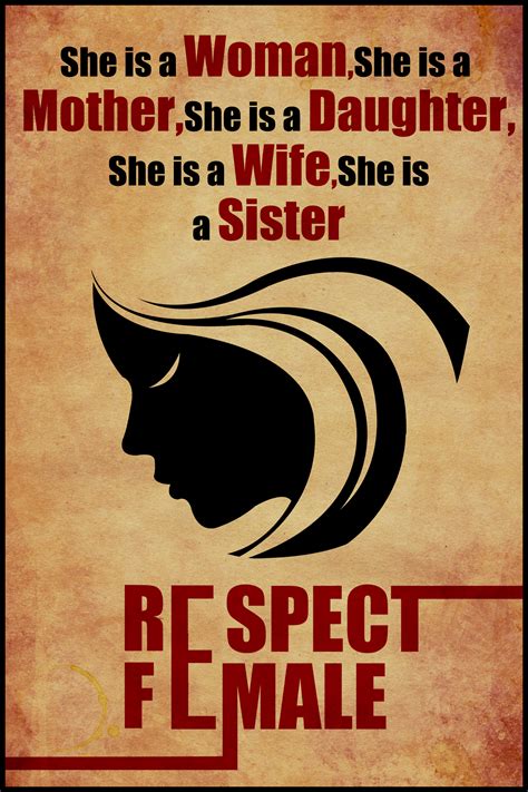 Respect Female - Poster Design on Behance