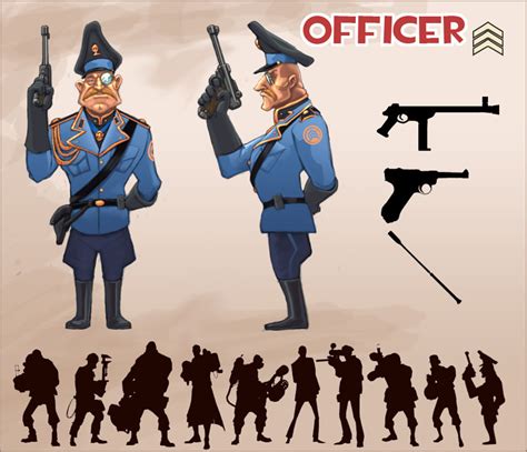 Новый класс Офицер — Team Fortress 2 — Игры — социальная