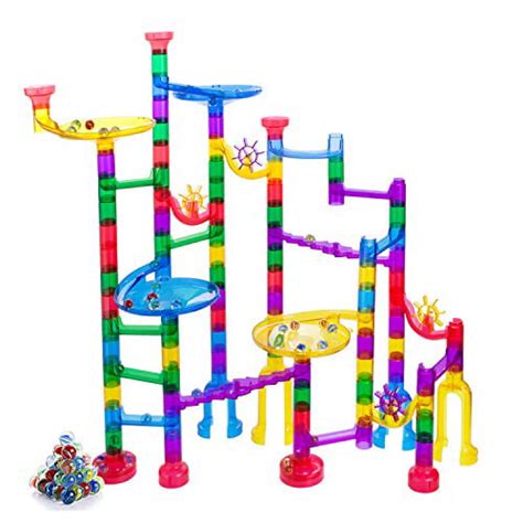 Ts2u Marble Run Sets Kids 122 Pcs Marble Race Track Game 90