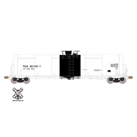 Scale Trains Ho Operator Trinity 31k Crude Oil Tank Car Trinity Leasing