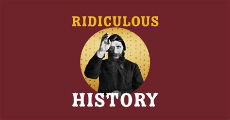 Ridiculous History Logo History Sticker Teepublic Au