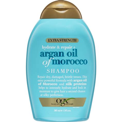 Ogx Argan Oil Of Morocco Extra Strength Shampoo 385ml Big W