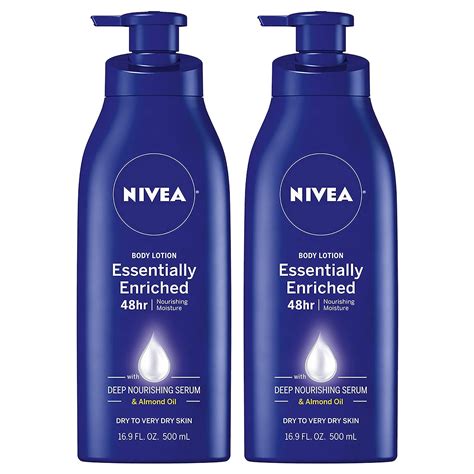 Buy Nivea Essentially Enriched Body Lotion For Dry Skin Pack Of 2 16