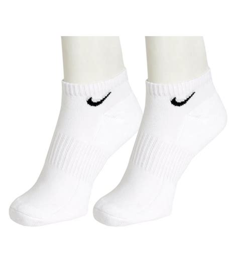 Nike White Ankle Socks Pair Pack Buy Online At Low Price In India