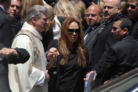 Catherine Bach At Funeral Of Lawyer Husband Peter Lopez Btfpress