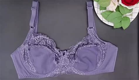 new large size women s bra and panty set underwire lace edge thin mold cup bra women plus size