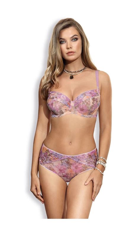sawren european lingerie brand lavender maxi soft