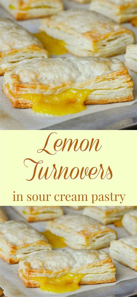 Puff Pastry Lemon Curd Turnovers 101 Simple Recipe