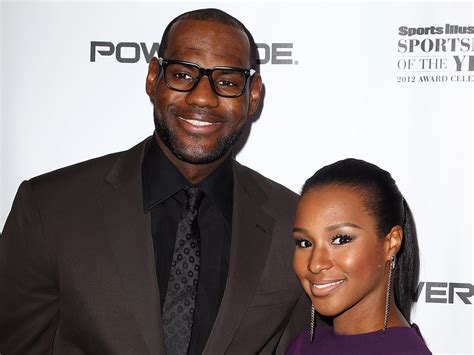 Lebron James And His Wife