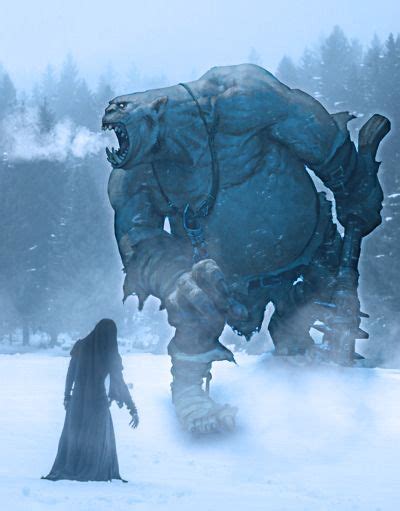 The Ice Giant Criatura