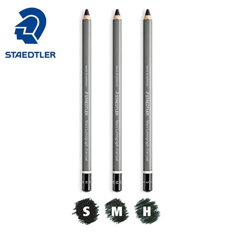 Staedtler Mars Lumograph Charcoal Pencil Hb 2b 4b 6b 7b And 8b
