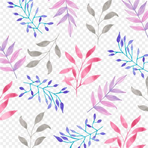 Watercolor Floral Pattern Design Background Pattern Flower Png And