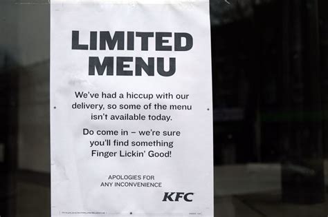 Kfc Chicken Shortage Causes Social Media Outrage Poultry World