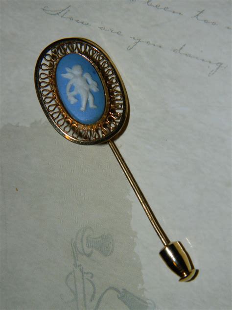 Wedgwood Blue Cherub Pin Made In England Wedgwood Blue History Of