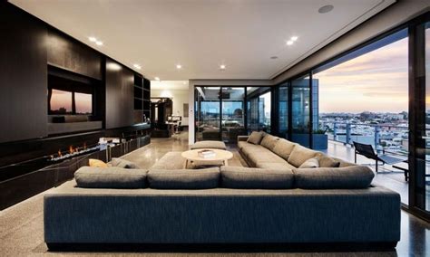 Coppin Penthouse By Jam Architects Sick Pads Living Room Designs
