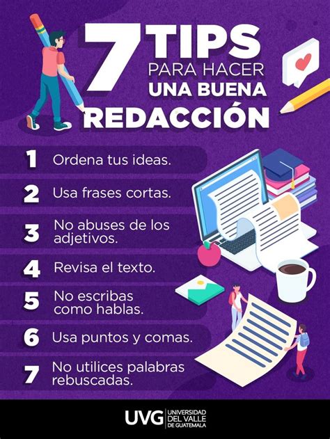 Tips Para Hacer Una Buena Redacción En 2021 Metodos De Aprendizaje