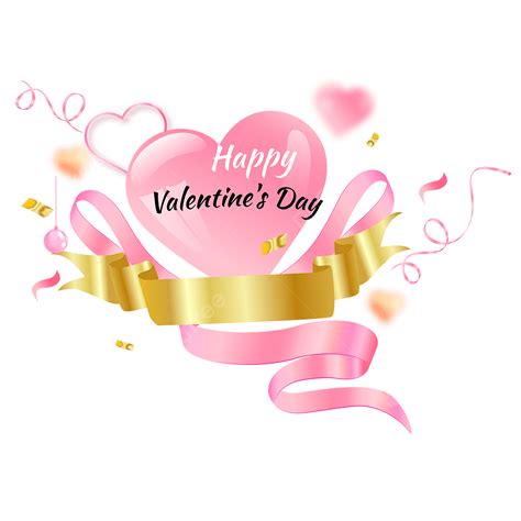 Pink Romantic Valentine S Day Love Valentines Day Romantic Love Png