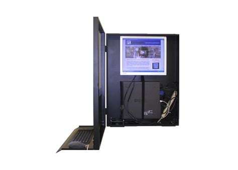 Eic's protector™ series workstation enclosures offer full protection to lock out harsh environments. Industrial Computer Enclosure Cabinet | Insight Digital ...
