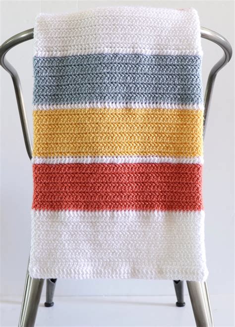Summertime Stripes Crochet Blanket Daisy Farm Crafts Crochet My XXX