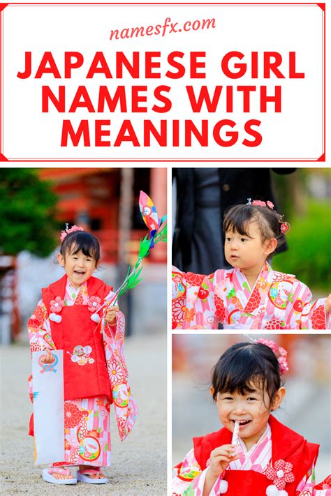 Cute Japanese Girl Names With Meanings And Origins Japanese Girl
