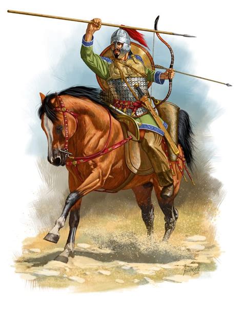 Historical Warrior Illustration Series Part Lx Historical Warriors