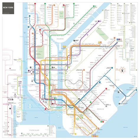 High Resolution Nyc Mta Subway Map