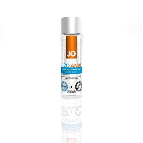 jo h2o anal water based lubricant 8 ounces on literotica