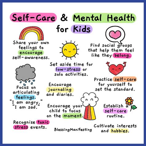 Self Care And Mental Health For Kids Divine Grace Medical Center Dgmc