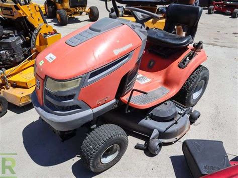 Husquvarna Yth2348 Ride On Mower Roller Auctions