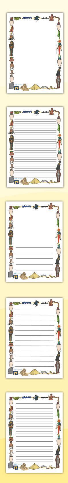 Ancient Egyptian Diary Entry Template