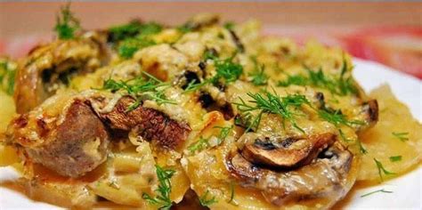 Aardappel met champignons in de oven hoe bak je een heerlijk gerecht
